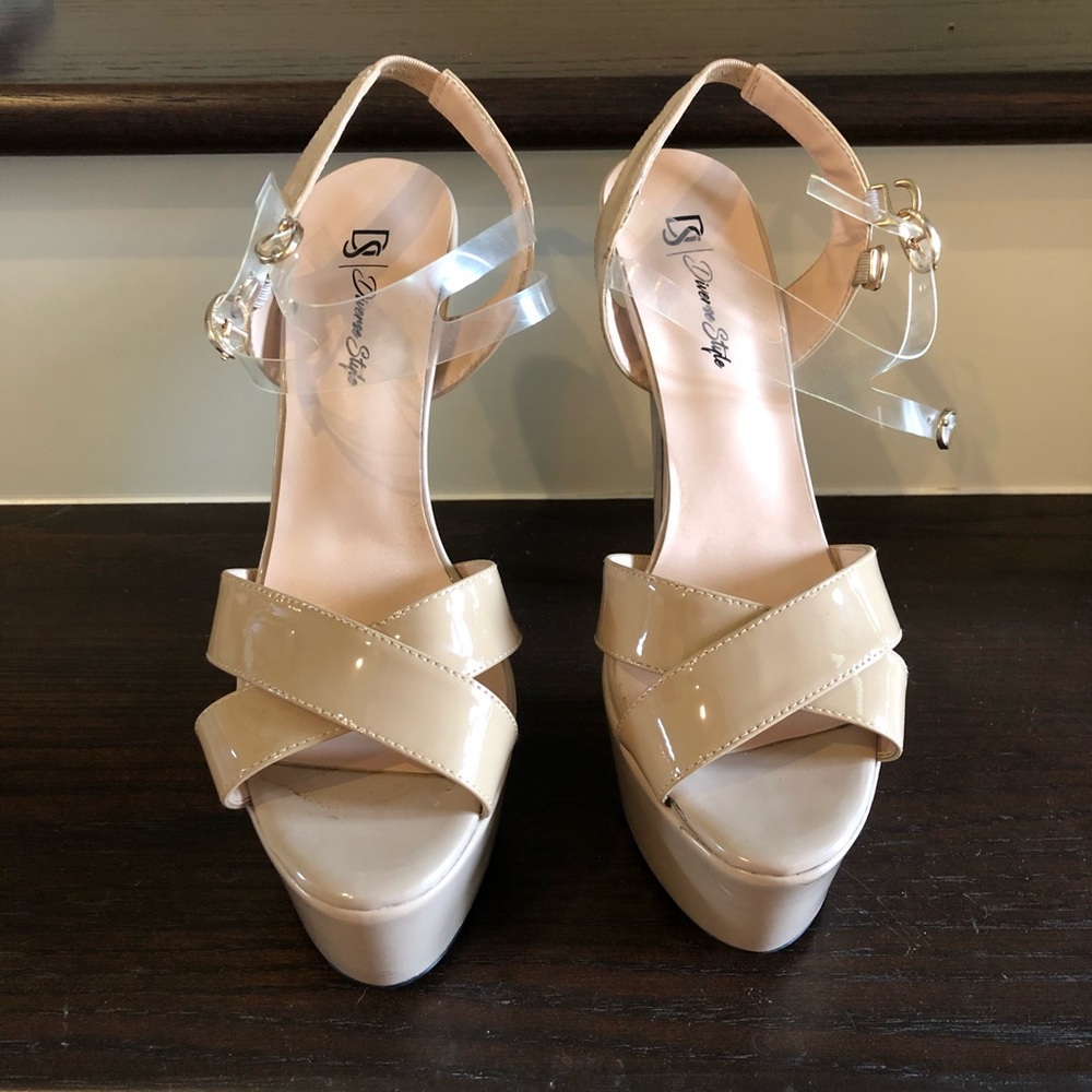 Diverse Style platform Pageant Heels